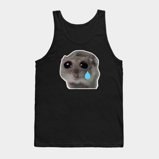 Sad Hamster Tank Top by LaroyaloTees